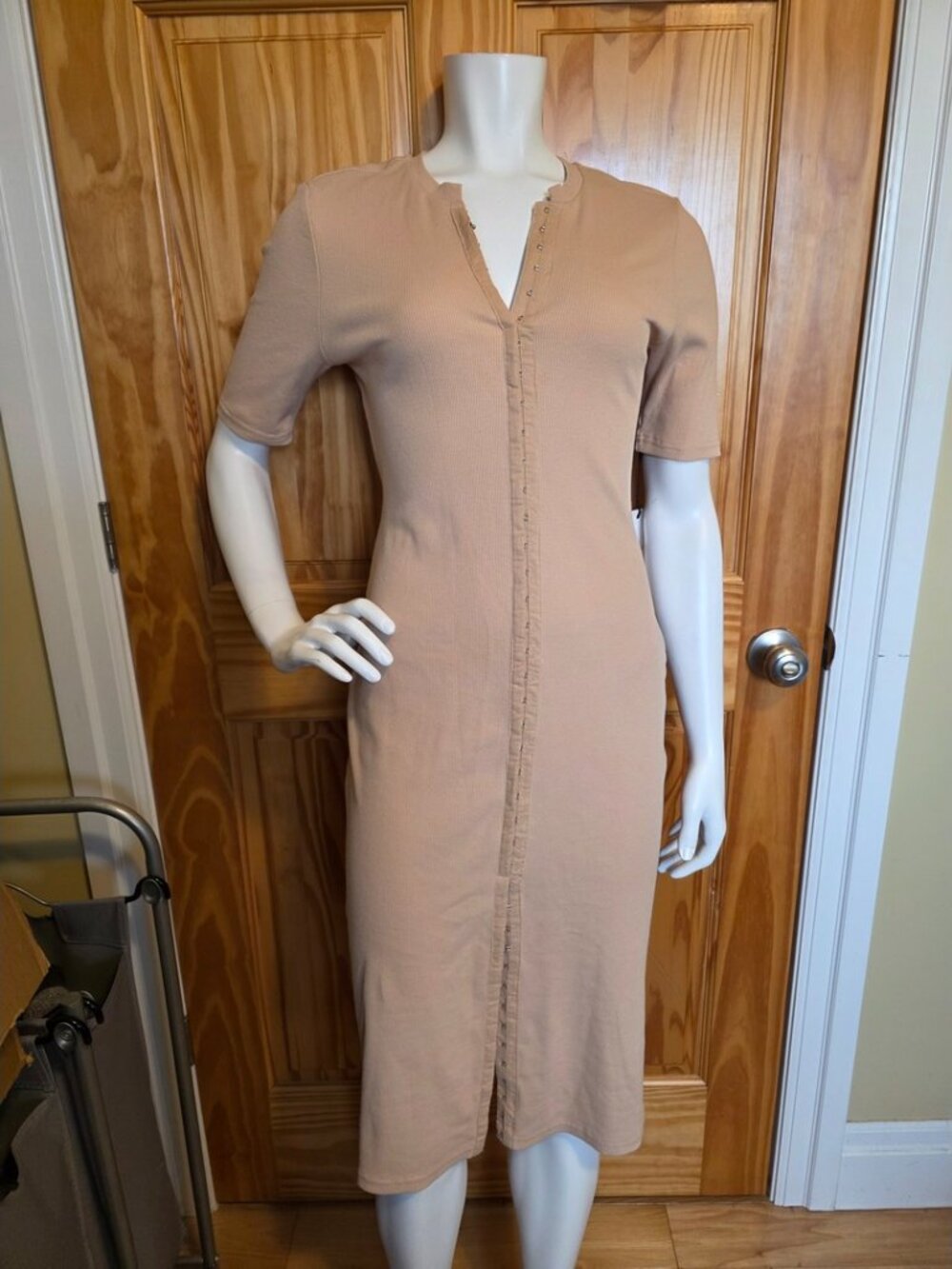 7 For All Mankind Size Large Hooked Closure Dress